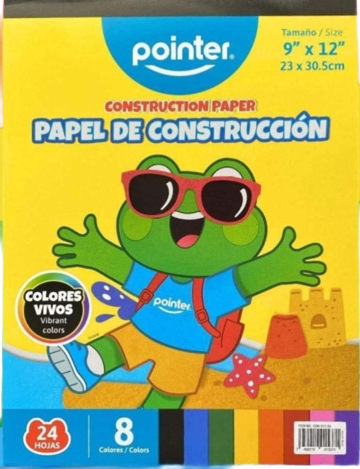 PAPEL CONSTRUCCION 24HOJA