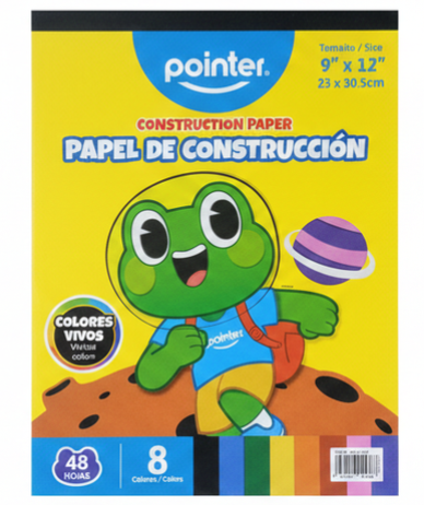 PAPEL CONSTRUCCION 48HOJA