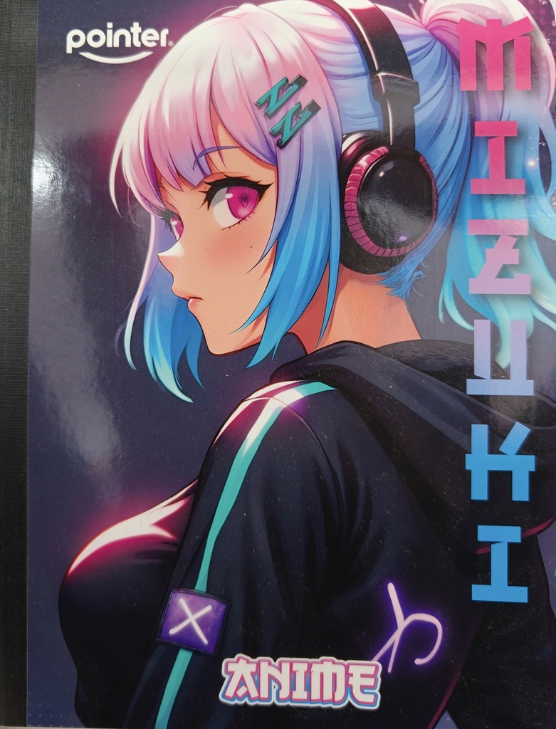 CUADERNO COSIDO 200 PAGINA ANIME