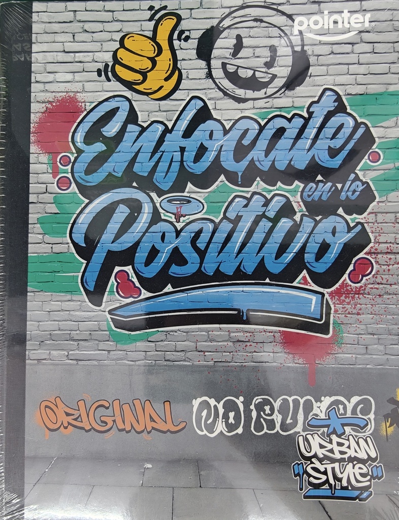 CUADERNO COSIDO 200 PAGINA URBAN STYLE