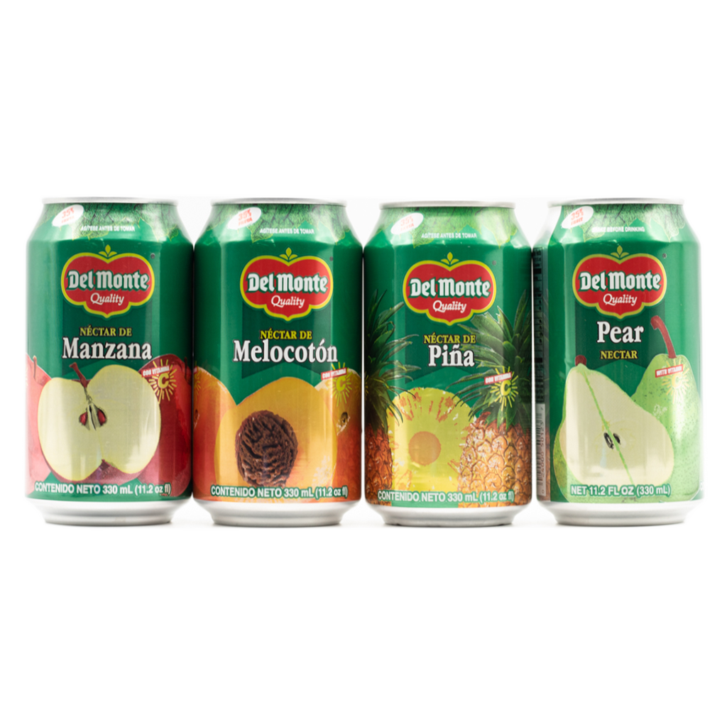 CAJA JUGO DELMONTE LATA 24U