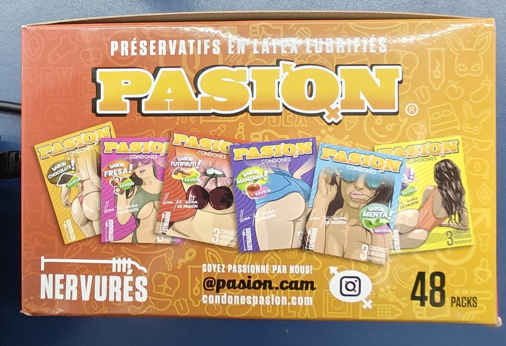 CAJA PRESERVATIVO PASION 48U