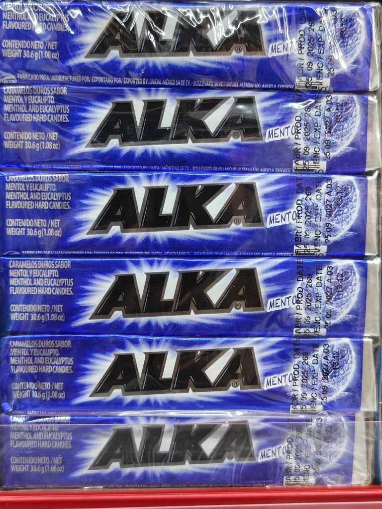 ALKA BARRA AZUL 12U