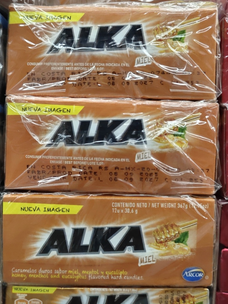 ALKA BARRA AMARILLA 12U
