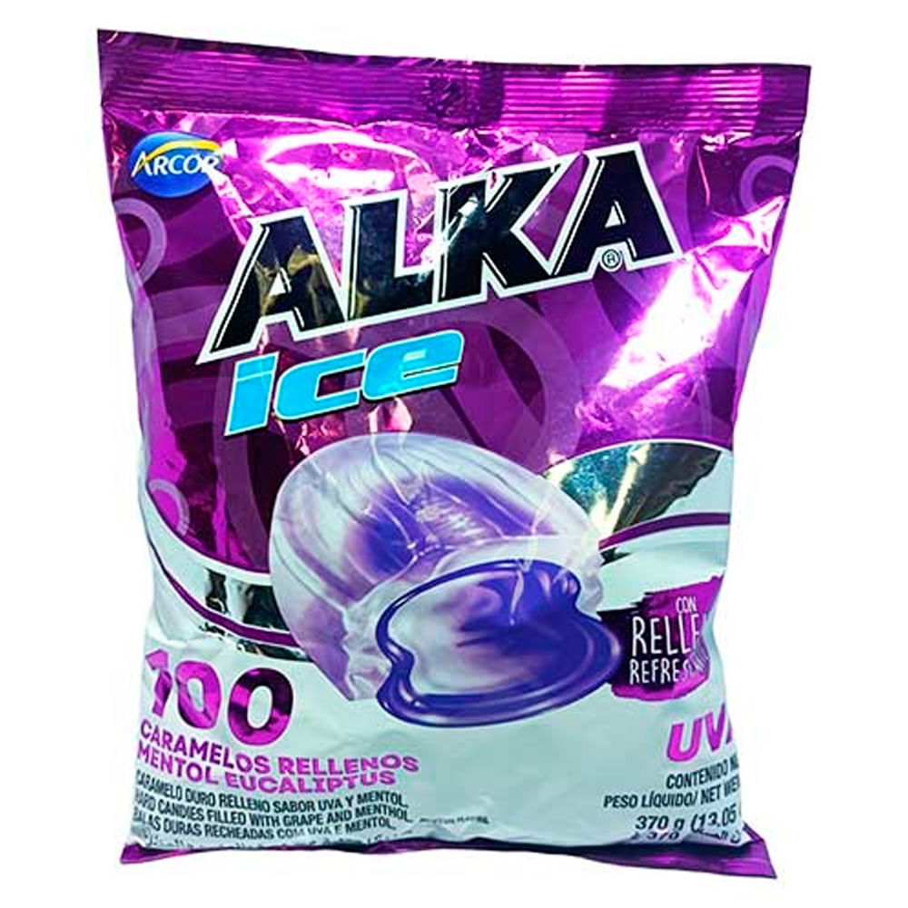 BOLSA ALKA UVA 100U