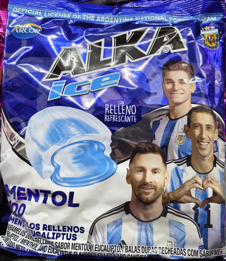 BOLSA ALKA MENTOL 100U