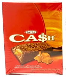 CAJA CHOCOLATE CASH ROJO 24U