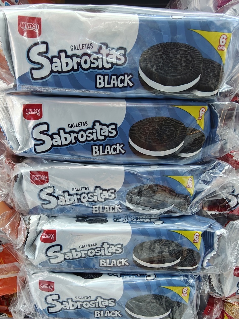 GALLETA SABROSITAS BLACK 8U