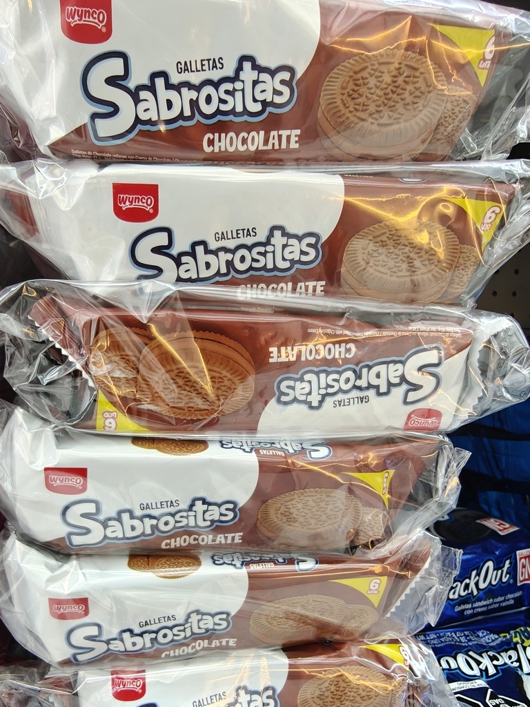GALLETAS SABROSITAS CHOCOLATE 8U
