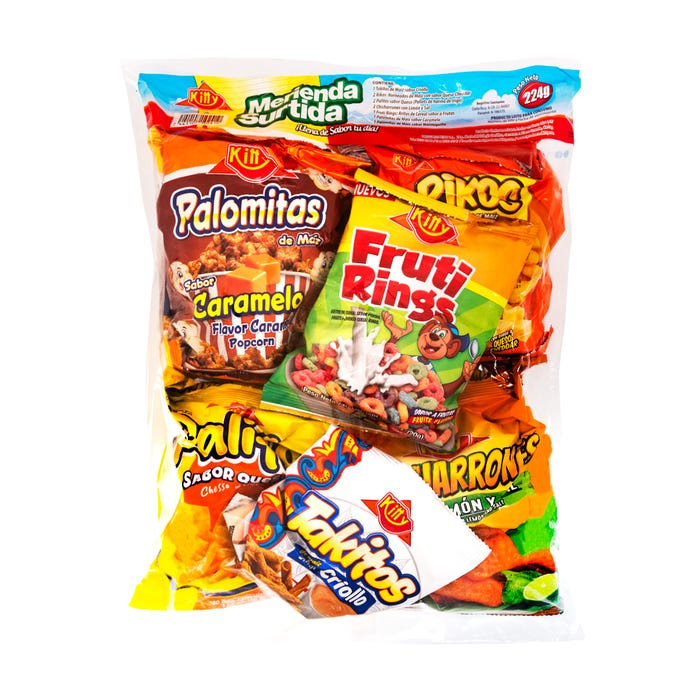MERIENDA SURTIDA KITTY 224G 12U