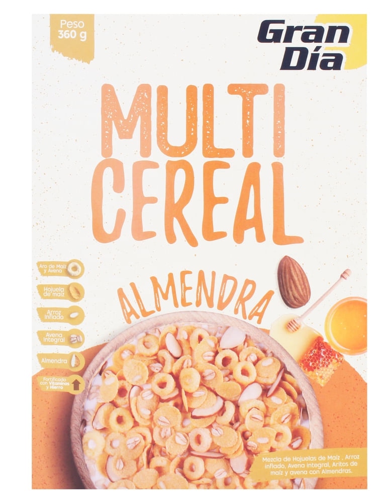 MULTI CEREAL ALMENDRA 360G