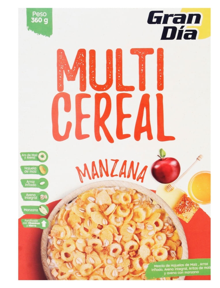 MULTI CEREAL MANZANA 360G