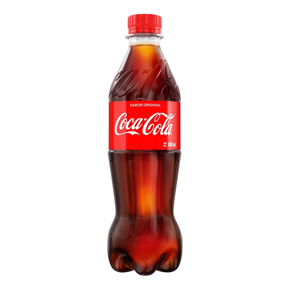 SODA PET 400ML FRESCA, COCACOLA 12U