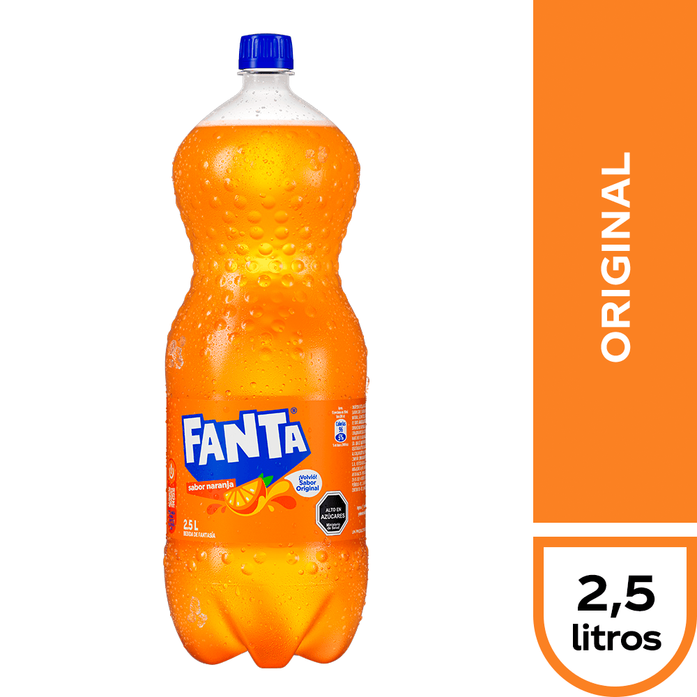 FANTA NARANJA 2.5LT