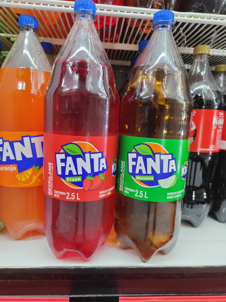 CAJA SODA PET 2.5LT COCACOLA,FANTA,FRESCA Y ETC 6U