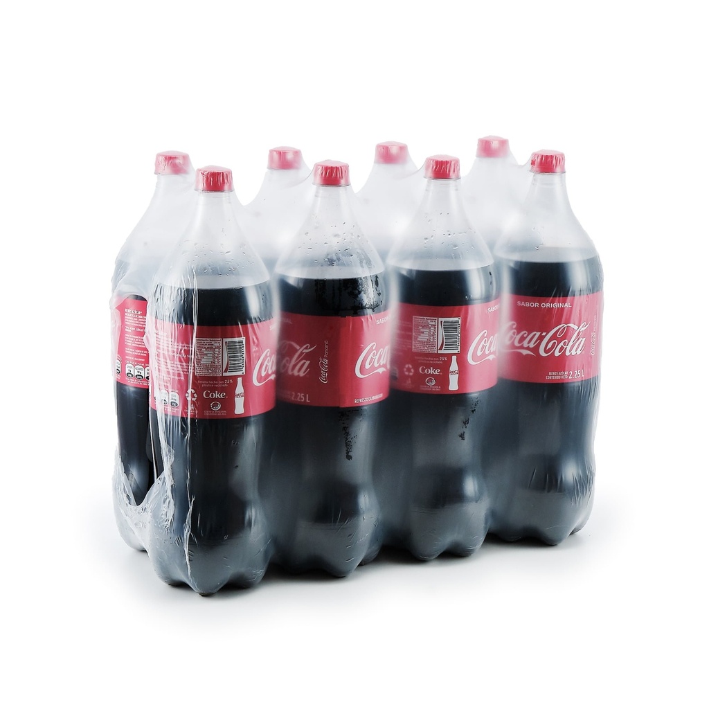 CAJA COCACOLA 2.25LT (8UND)