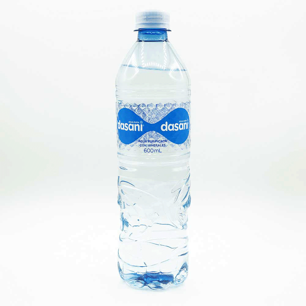 CAJA DE AGUA DASANI 600ML 12U