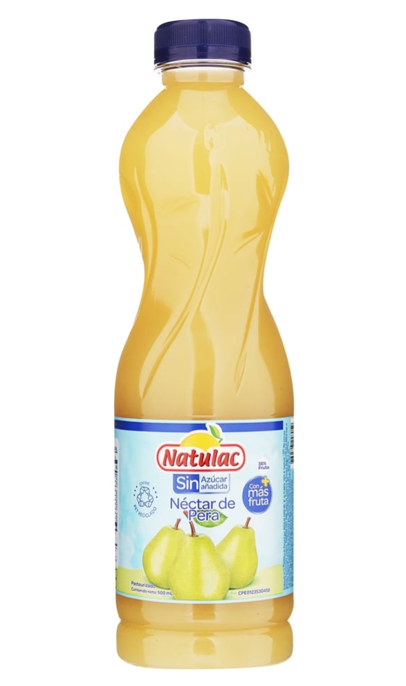 NATULAC JUGO DE PERA SIN AZUCAR 500ML