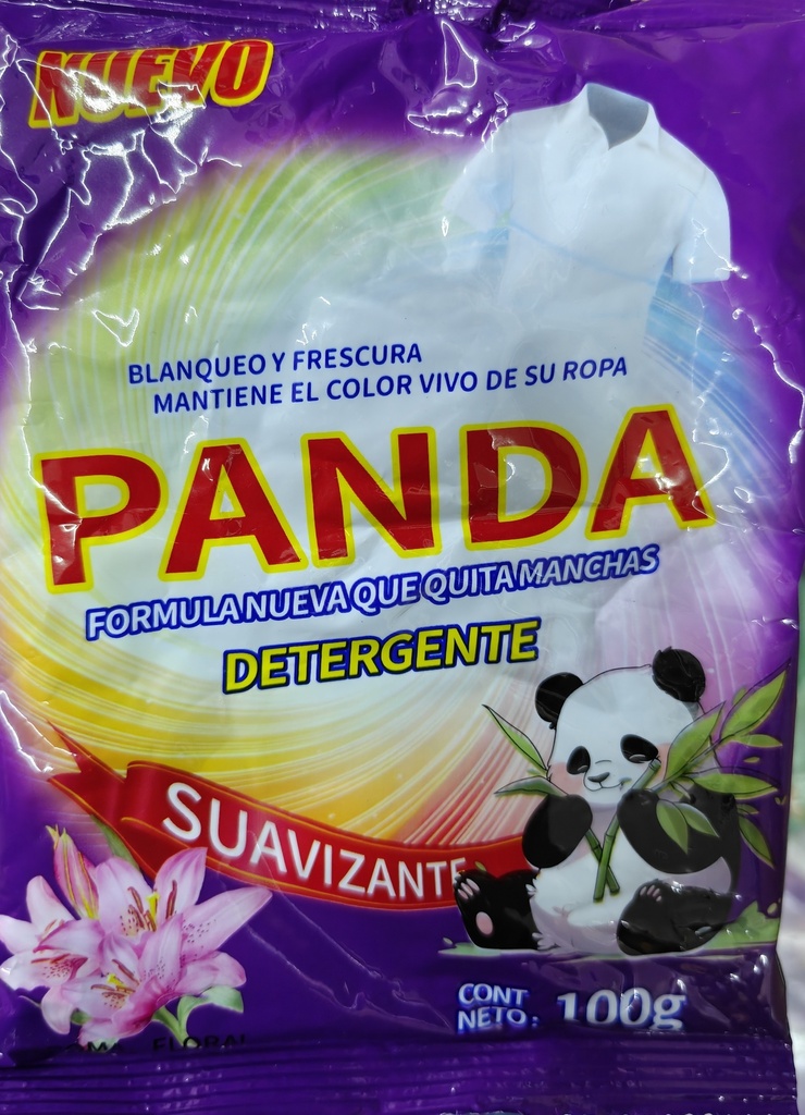 BULTO DETERGENTE PANDA 100G 60U