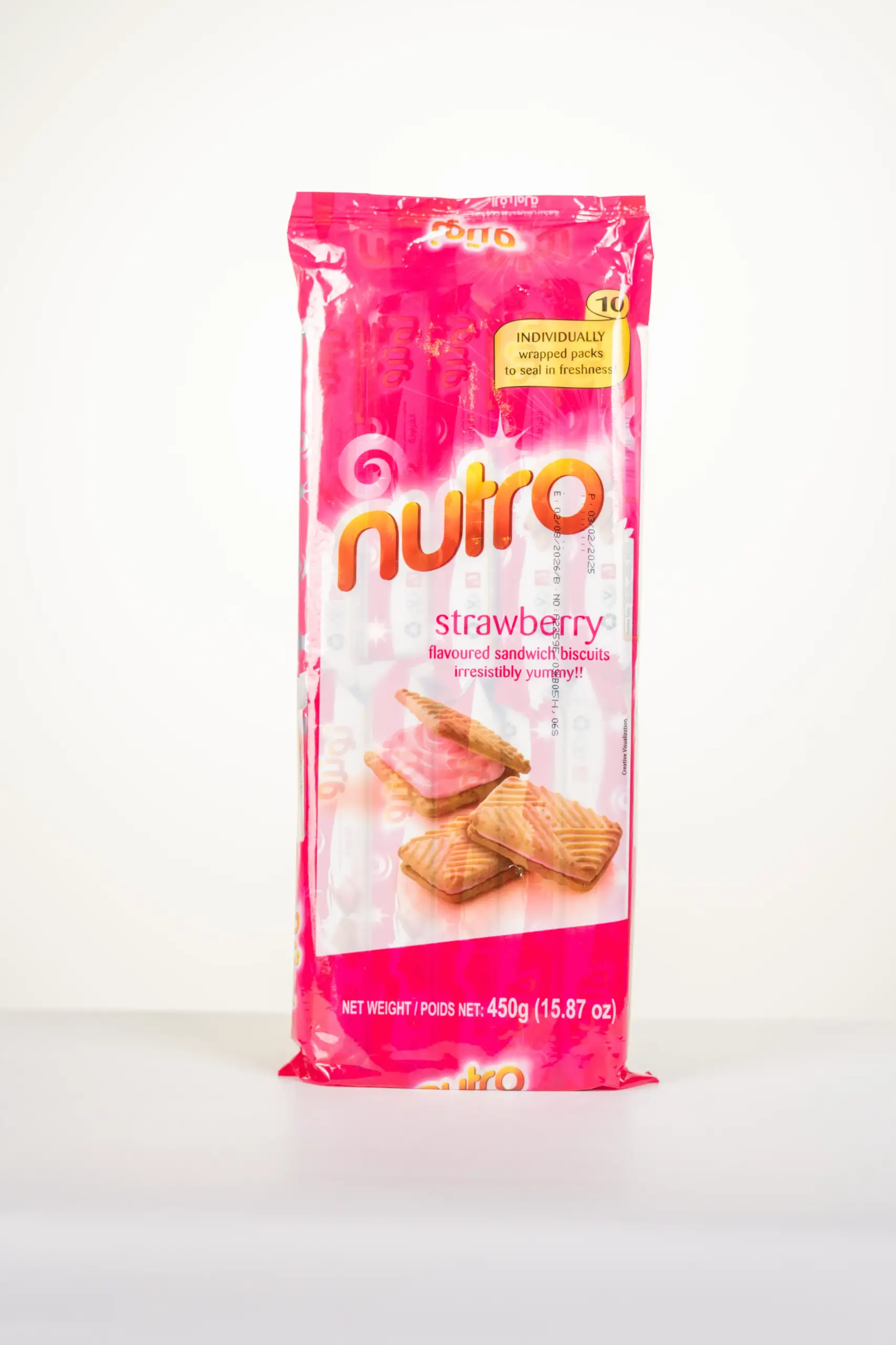 GALLETA NUTRO FRESA 10U