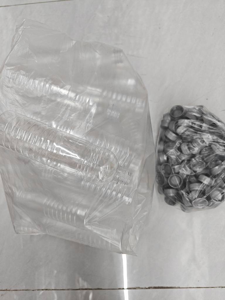 BOTELLAS CON TAPA VACIA 25U