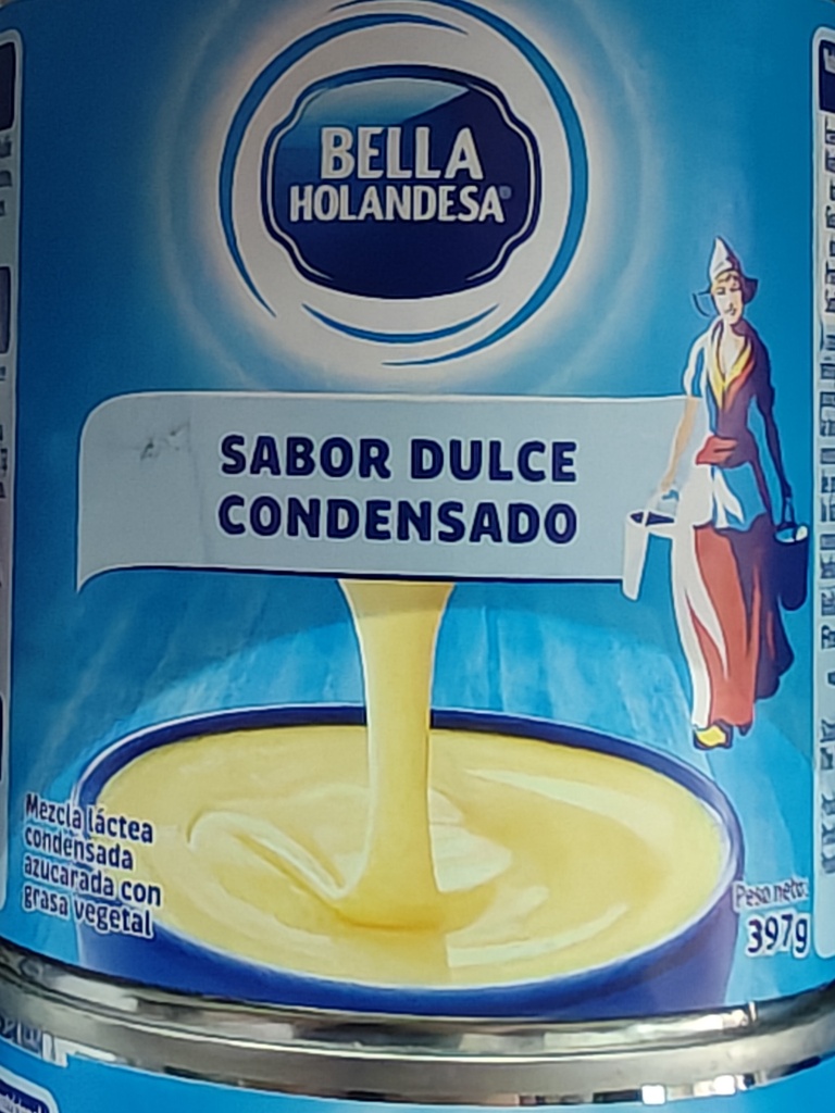 LECHE CONDENSADA BELLA HOLANDESA 397G