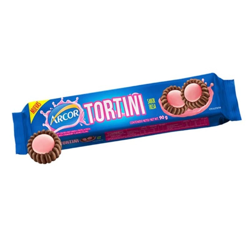 GALLETA TORTINI CHOCO FRESA 90G