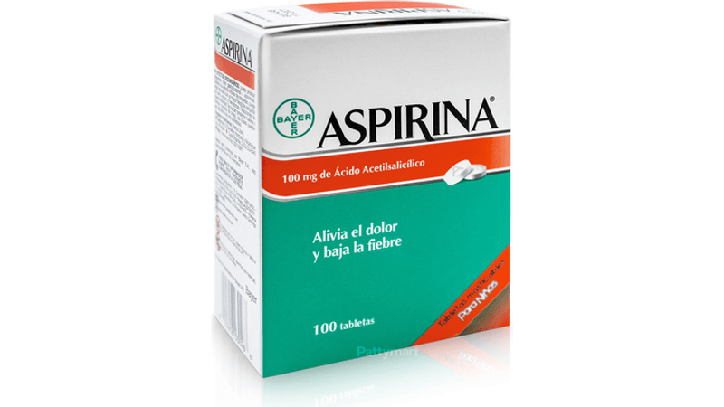 ASPIRINA 100MG 100U