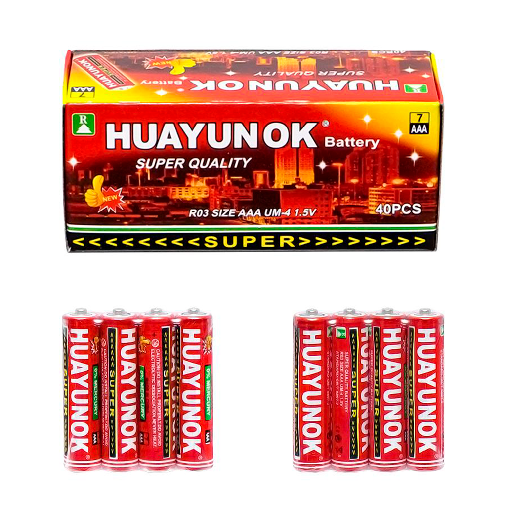 CAJA BATERIA AA HUAYUNOK 10X4