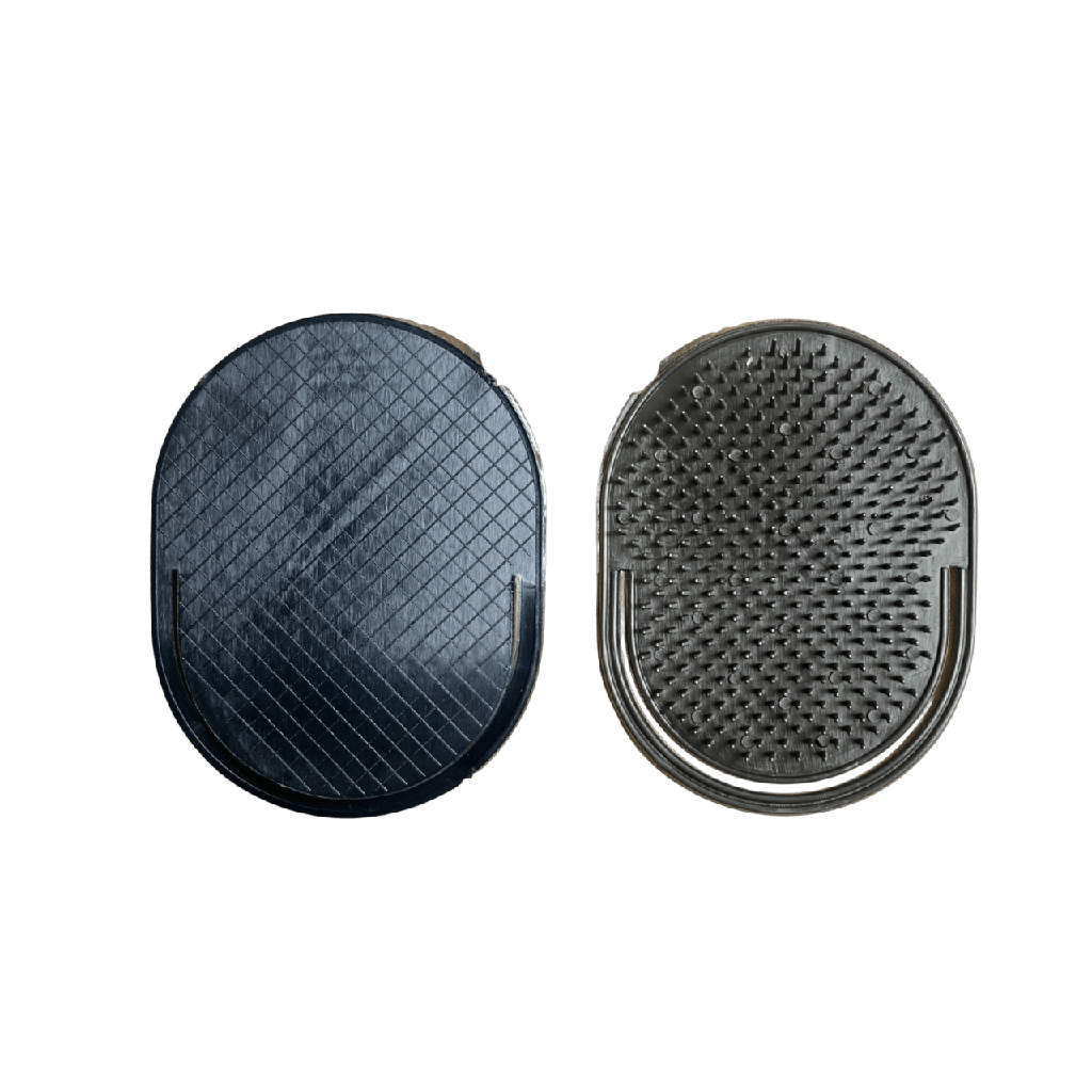 DOC RAQUETA DE PEINAR NEGRO 12U