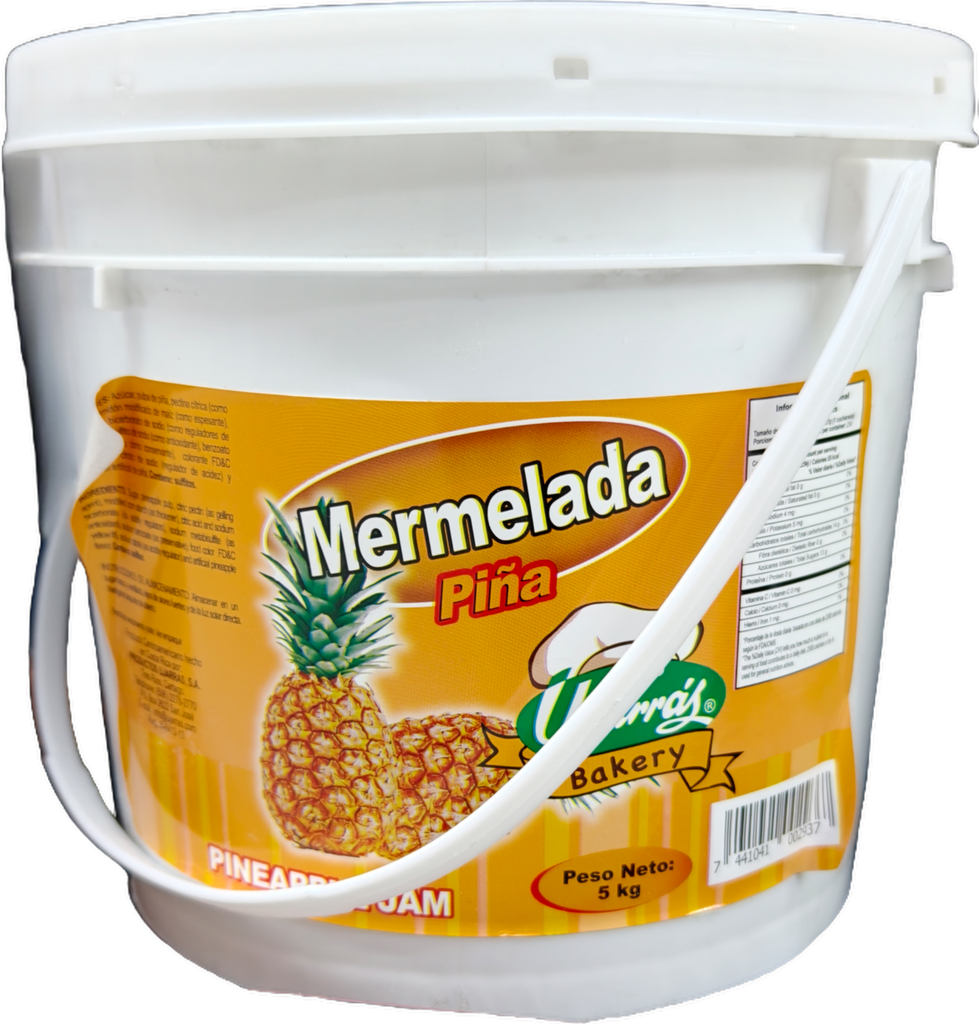 TARRO MERMELADA PIÑA 5KG