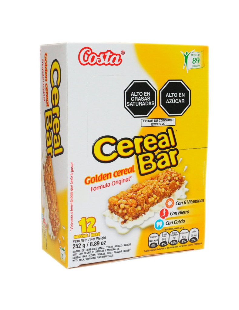 CERAL BAR GOLDEN 12U