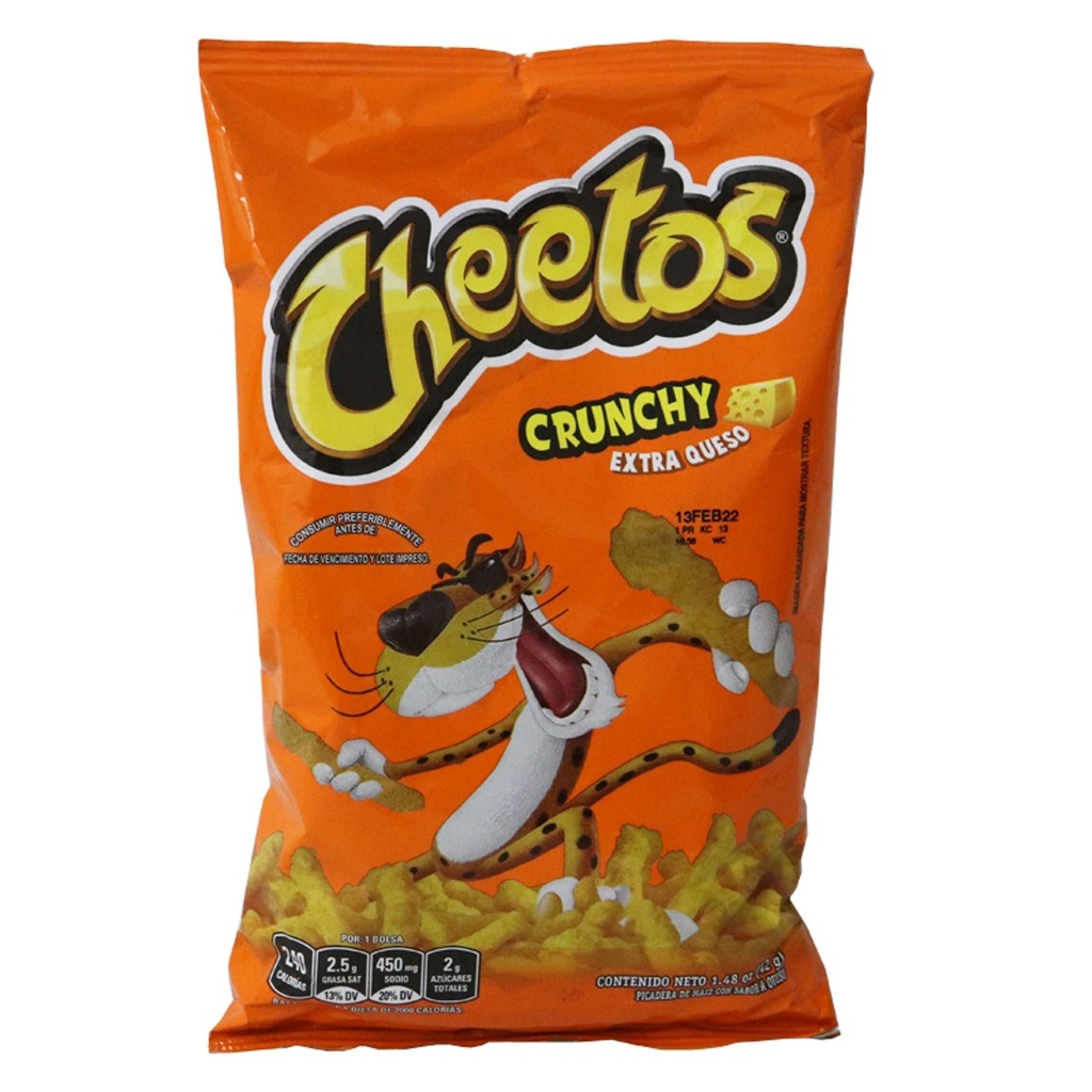 PAQUETE CHEETOS NARANJA 12U