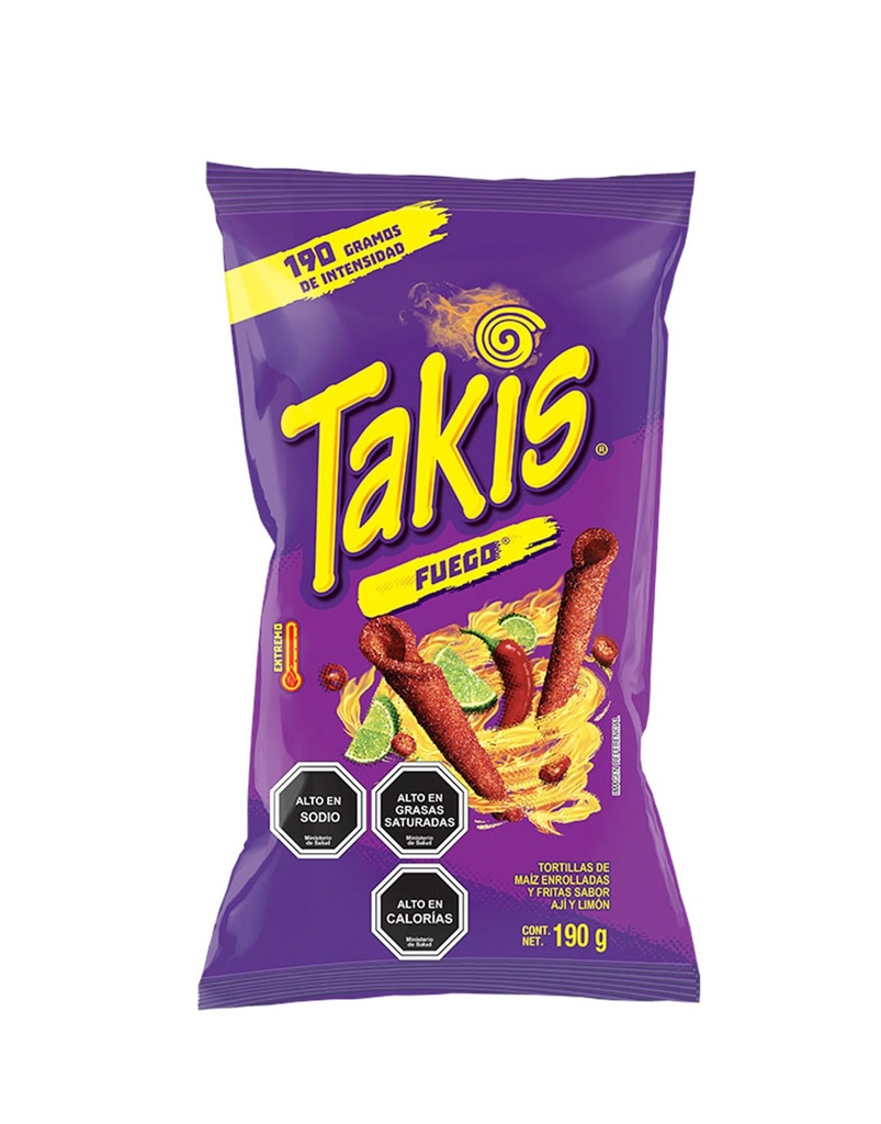 TAKIS MORADO FUEGO 12U