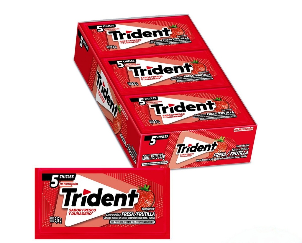 TRIDENT 5S FRESA 18U