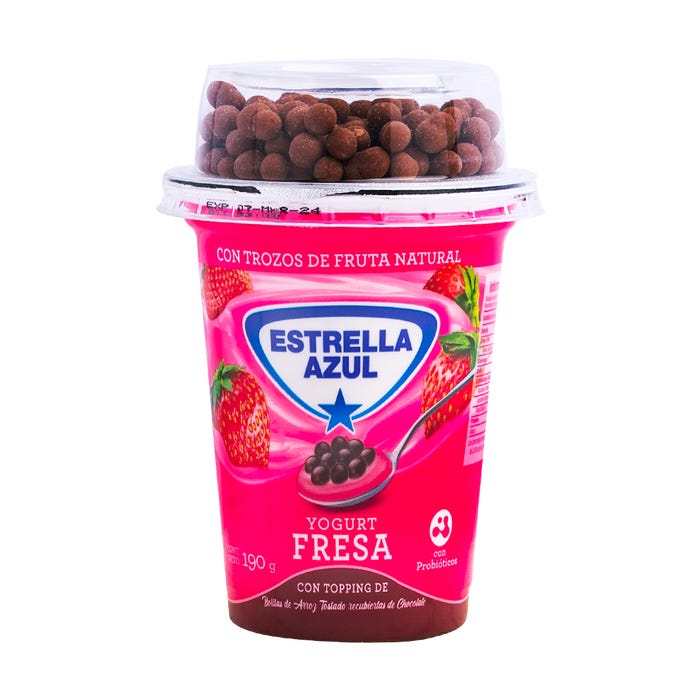 YOGURT FRESA BOLITA 190G