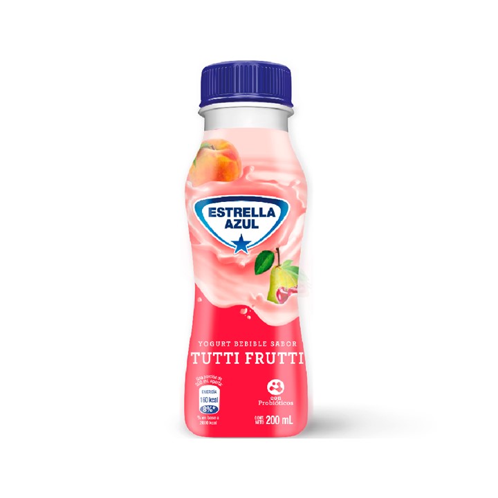 YOGURT BEBIBLE 200ML TUTTI FRUTTI