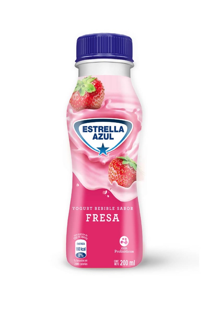 YOGURT BEBIBLE 200ML FRESA