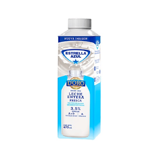 LECHE ENTERA D'ORO 473ML