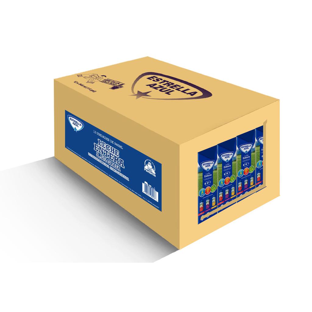 CAJA BEBIDA ESTRELLA AZUL 946ML 12U