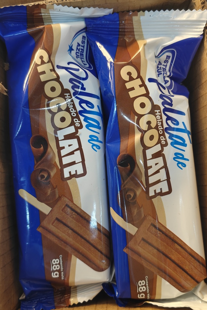 CAJA PALETA HELADO CHOCOLATE 12U