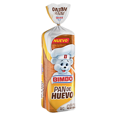 PAN BIMBO HUEVO 480G