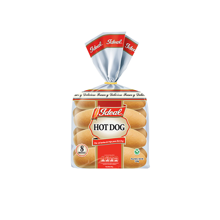 HOTDOG REGULAR 350G IDEAL