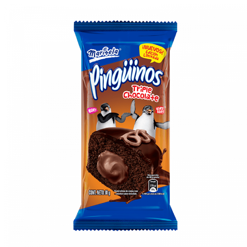 PINGUINO TRIPLE CHOCOLATE 80G