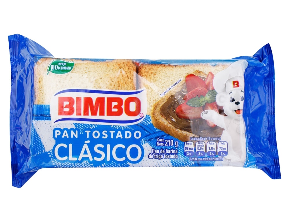 PAN TOSTADO CLASSICO 14U