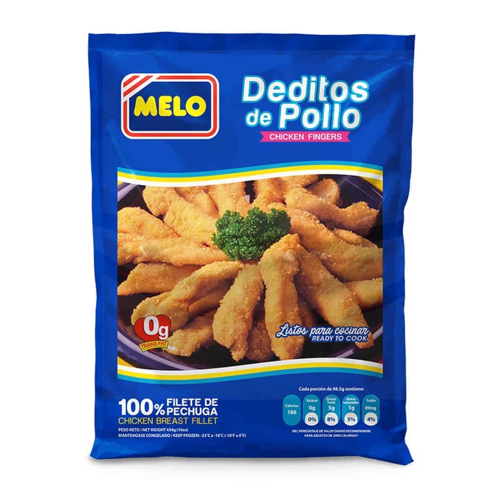 CHICKEN FINGER DE POLLO 454G
