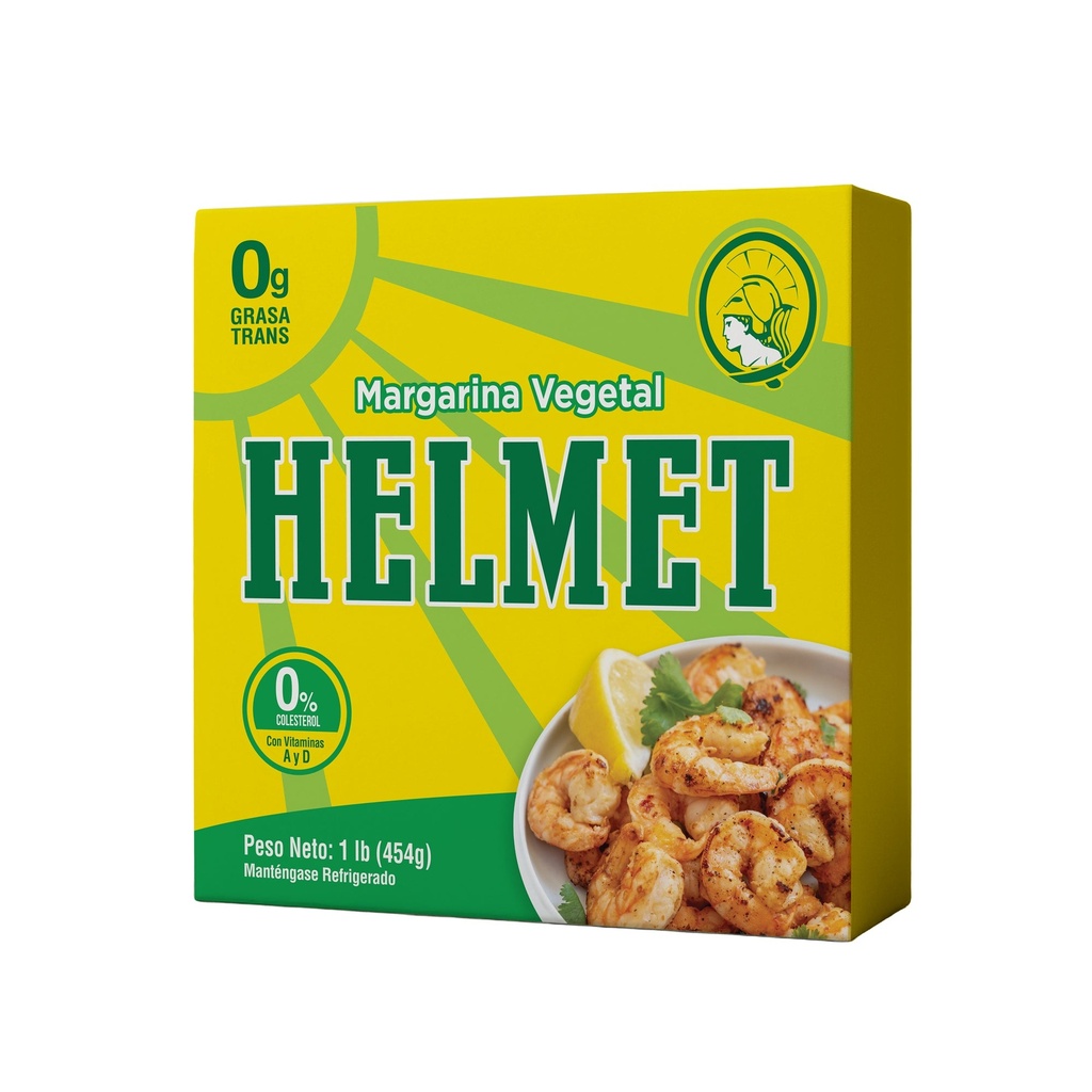 CAJITA MARGARINA HELMET 1LB