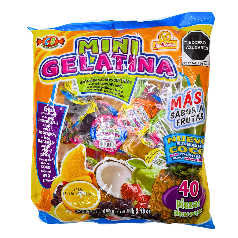MINI GELATINAS (40)