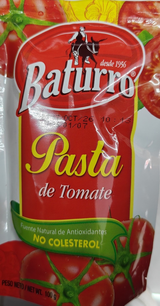 BATURRO PASTA DE TOMATE 100G