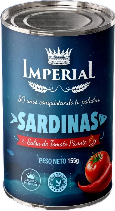 SARDINAS IMPERIAL PICANTE 155G
